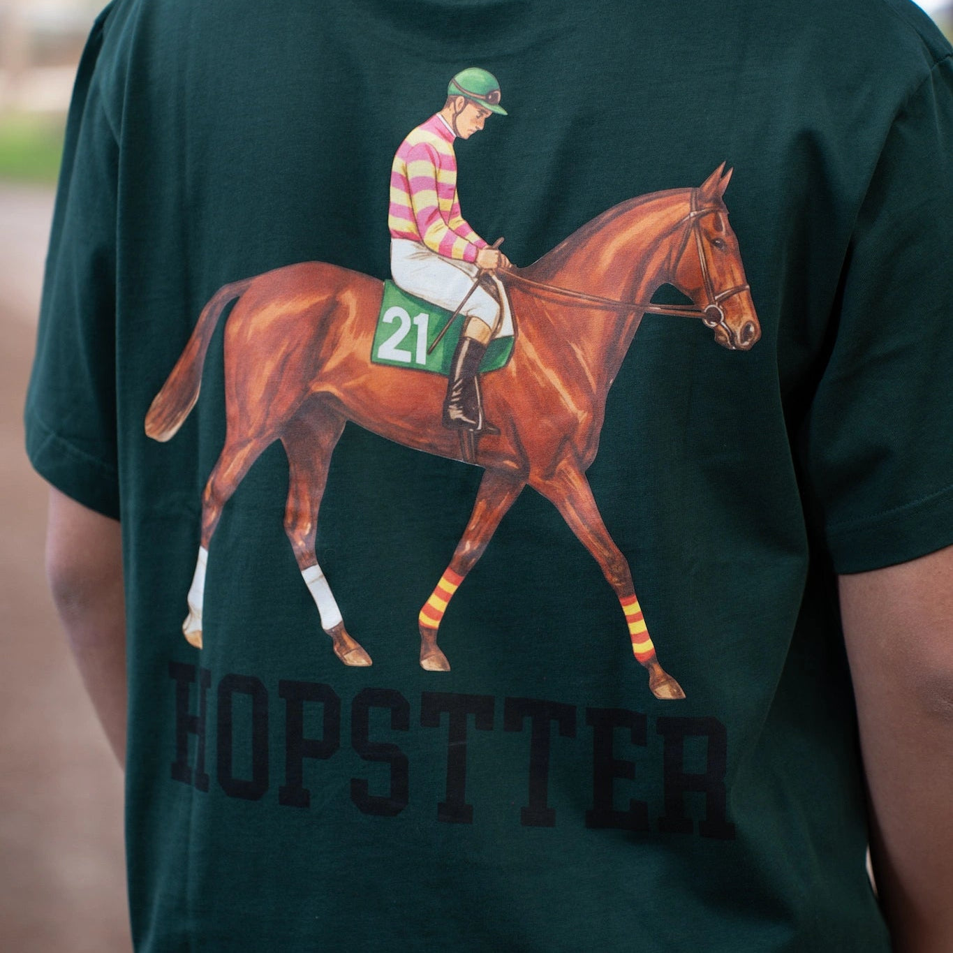 Camiseta Verde Oscura